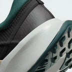 Highlights the "unreal" finish of the Nike Grind speckles and the stable, tough rubber construction.