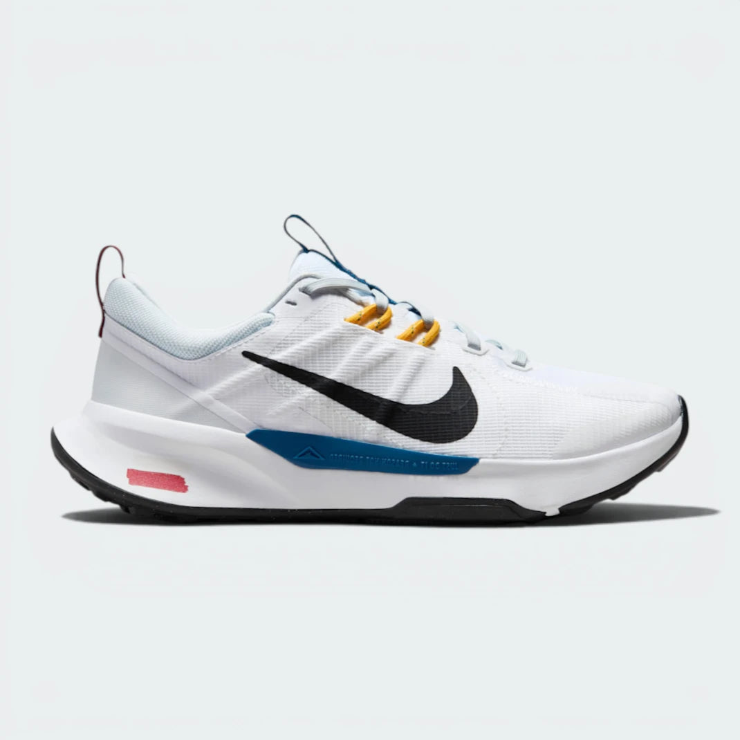 Highlights the high-velocity speckled Crater foam midsole and the professional "White" mesh texture.
