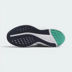 Displays the technical rubber tread designed for unreal pavement traction.