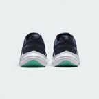 Focuses on the super-soft collar padding and the professional finish of the foam midsole.
