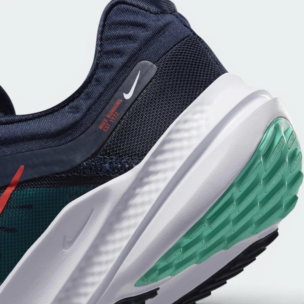 Highlights the technical foam height and the "unreal" finish of the midfoot fitband.
