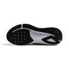 Bottom profile of the running shoe displaying the rubber outsole pattern designed for reliable multi-surface road traction.