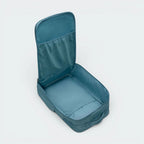 Displaying the full length open closure making this back ideal for hand held luggage for short trips