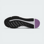 Outsole View: Showing the durable rubber traction pattern designed for consistent pavement grip.
