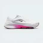 Highlights the high-velocity Fierce Pink accents and the professional layout of the low-profile midsole.