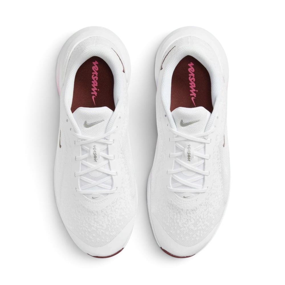 Focuses on the locked-in lacing architecture and the extraordinary texture of the soft chenille upper.