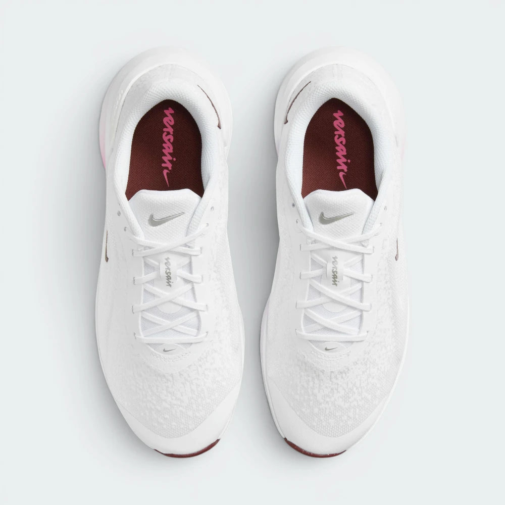 Focuses on the locked-in lacing architecture and the extraordinary texture of the soft chenille upper.