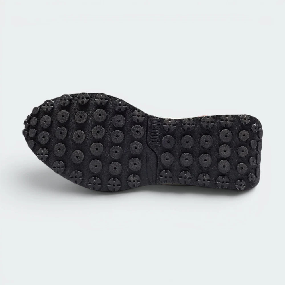 Displays the technical lugged Rider tread designed for unreal vintage-inspired grip.