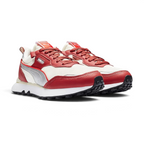 Emphasising the locked-in low-top silhouette and the professional "Ivory Glow" colour accents.