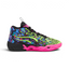 Highlights the high-velocity "Electric Lime" alien tentacles against the professional "Black" woven mesh.