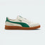 Highlights the high-velocity "PUMA White" Formstrip and the professional depth of the "Frosted Ivory" nubuck.