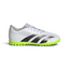 Highlights the high-velocity Lucid Lemon Predator graphics and the professional depth of the textured white synthetic upper.