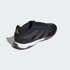 Focuses on the Lightstrike branding and the professional finish of the heel structure.
