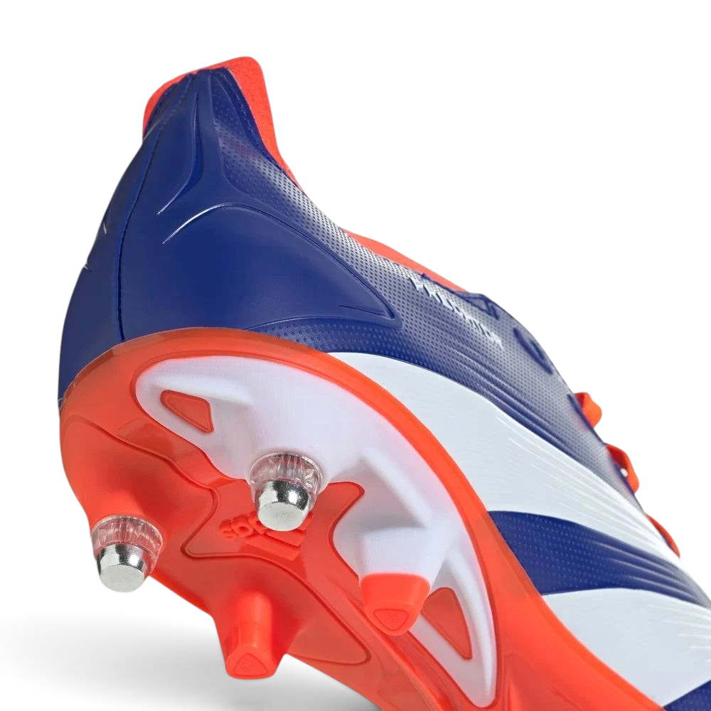 Zoom Looking at the Outsole and Midsole: Highlighting the removable metal hardware and the high-quality Adidas branding