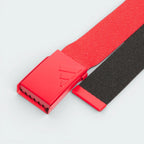 Focuses on the locked-in adjustable clamp closure and the professional metallic finish.