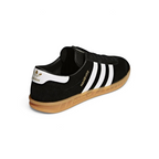 Back view of adidas Hamburg Men's sneakers with white heel tab and Trefoil branding