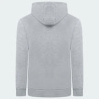Ellesse Toce Overhead Hoodie Men's in light grey, back view showcasing the plain design and the hood.