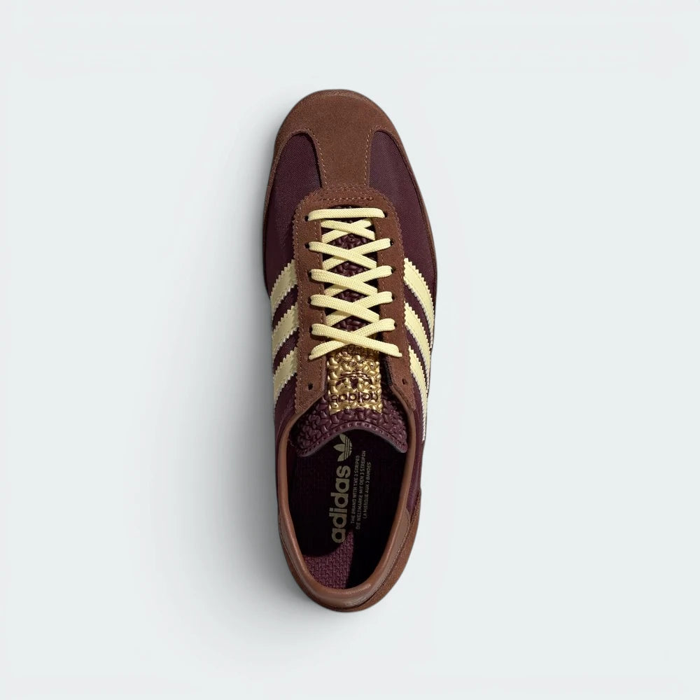 Adidas SL 72 OG Women's Trainers Maroon/Almost Yellow IE3425 Secondary image