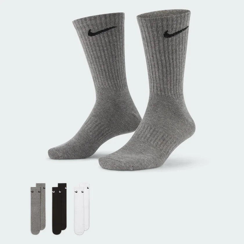 tradesports.co.uk Nike Adults Everyday 3 Pack Socks Size 8-11 SX7676 964