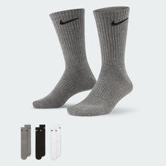 tradesports.co.uk Nike Adults Everyday 3 Pack Socks Size 8-11 SX7676 964