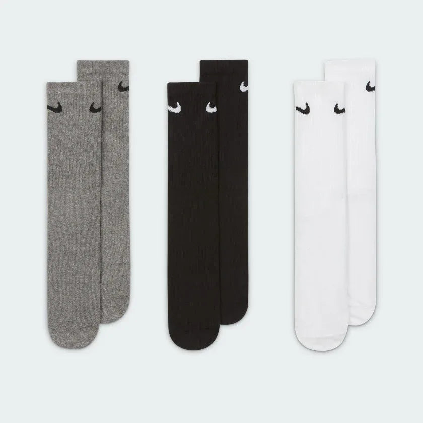 Nike Adults Everyday 3 Pack Socks Size 8-11 SX7676 964 Secondary image