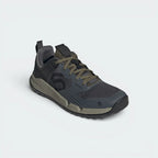 Emphasising the aggressive, outdoor-ready stance of the hybrid chassis and the professional harmony of the deep grey and olive strata contrast panels.