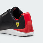 Focuses on the sleek motorsport-inspired heel wrap and the professional branding.