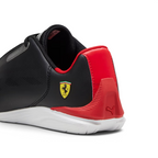 Focuses on the sleek motorsport-inspired heel wrap and the professional branding.