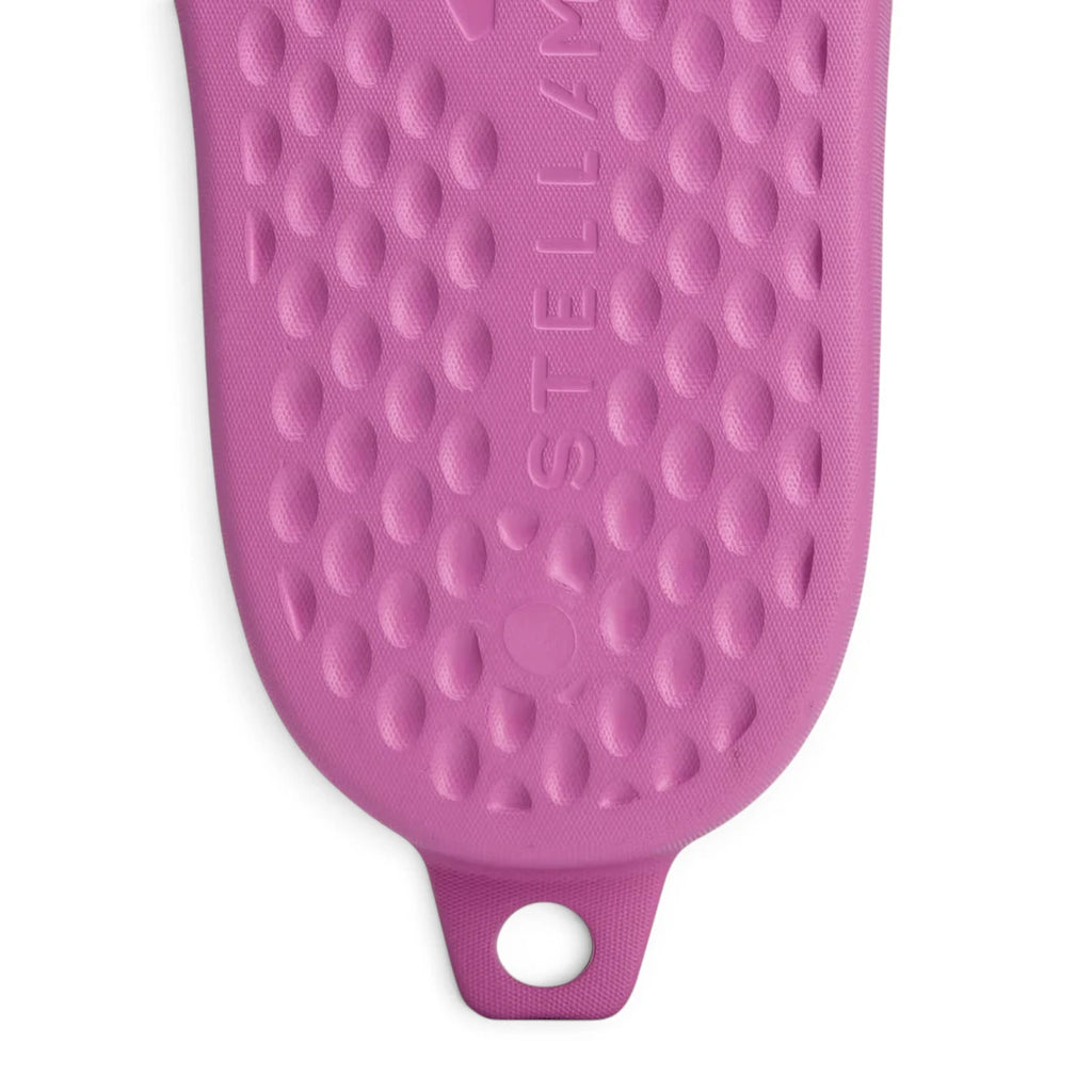 Detailed close-up angle capturing the tactile, massaging bubble pattern embossed across the EVA footbed surface.
