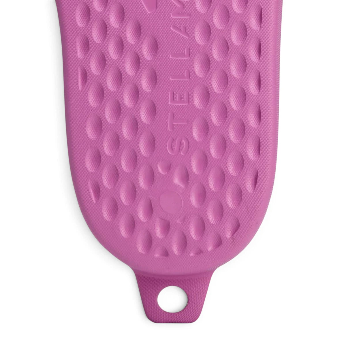 Detailed close-up angle capturing the tactile, massaging bubble pattern embossed across the EVA footbed surface.