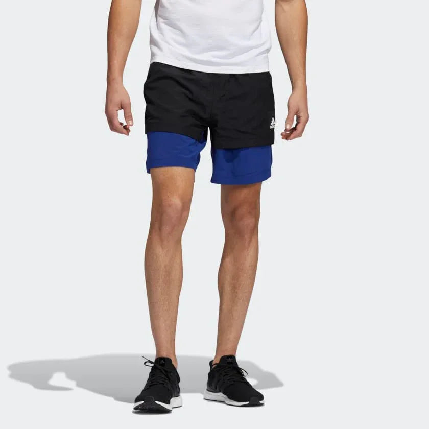 Adidas Men's Studio Tech Shorts - Blue H33615 Main image