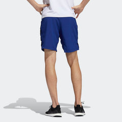 Adidas Men's Studio Tech Shorts - Blue H33615