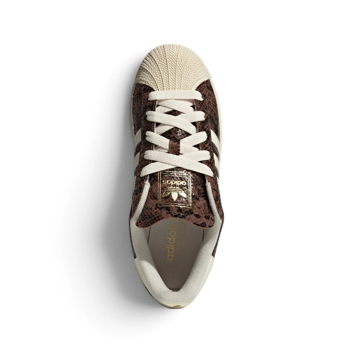 adidas Women's Superstar II Snakeskin Heritage Trainers "Preloved Brown" JP8158 Secondary image