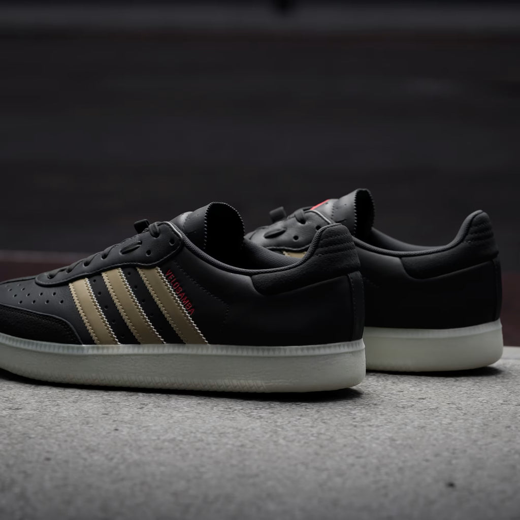 adidas Originals Velosamba Leather Cycling Shoes Core Black IH5214 UK 8