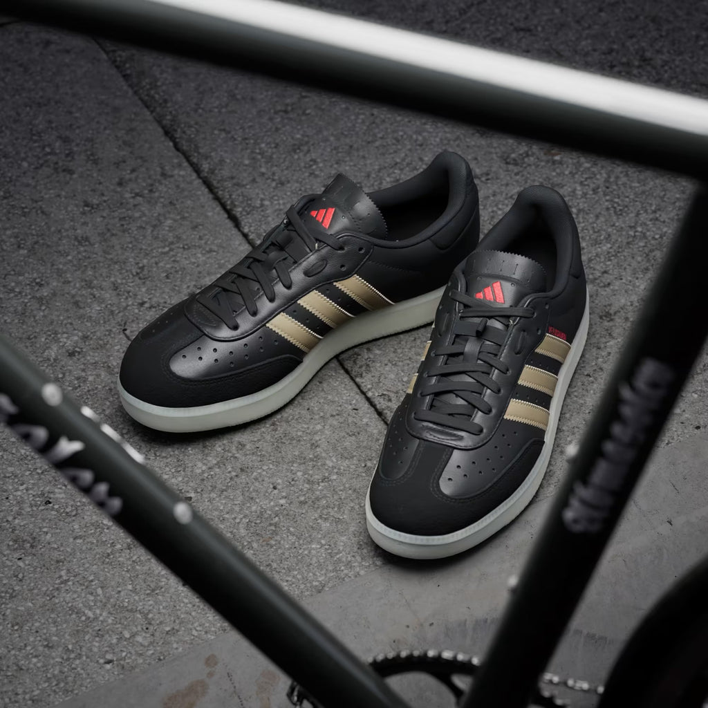 adidas Originals Velosamba Leather Cycling Shoes Core Black IH5214 UK 8