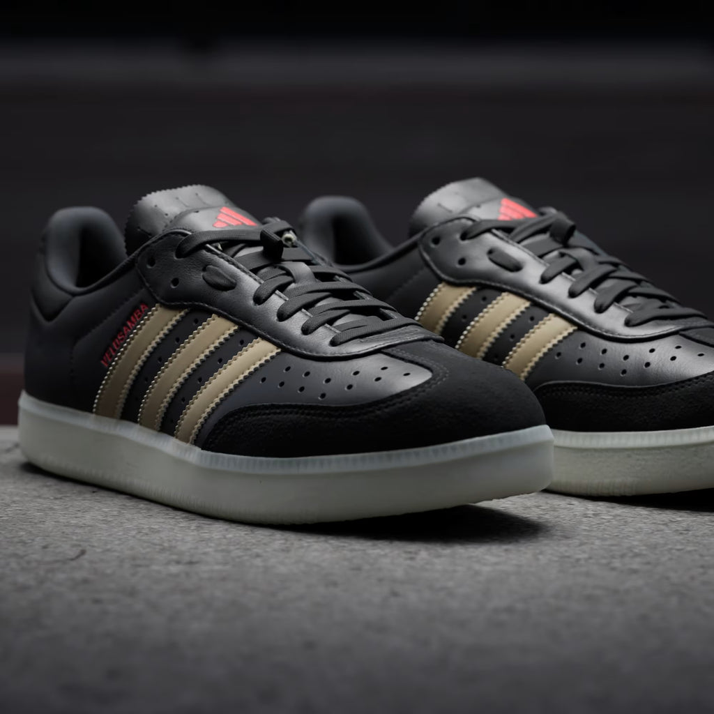 adidas Originals Velosamba Leather Cycling Shoes Core Black IH5214 UK 8