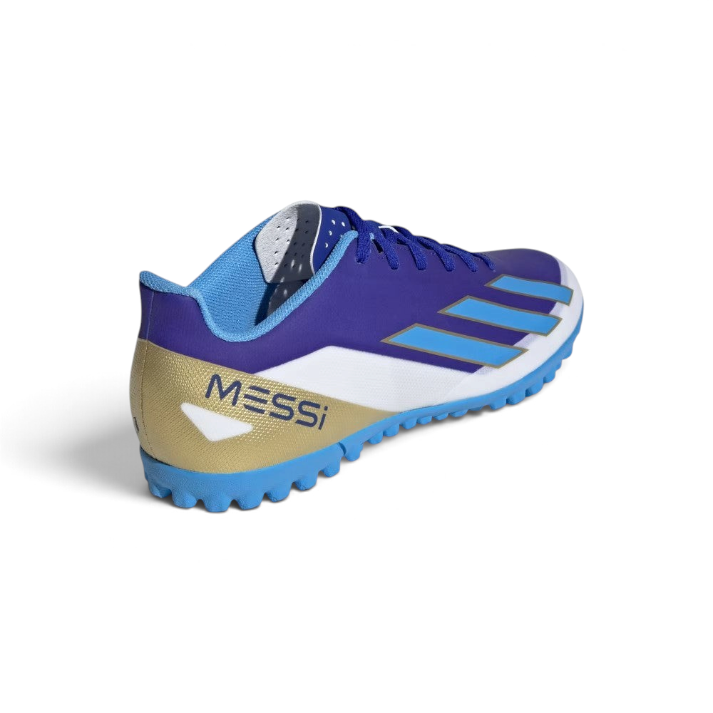Focuses on the structured heel cup paneling and the professional finish of the printed signature branding.