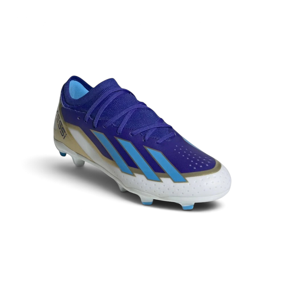 Emphasising the low-profile aerodynamic silhouette and the professional "Blue Burst" colour gradients.