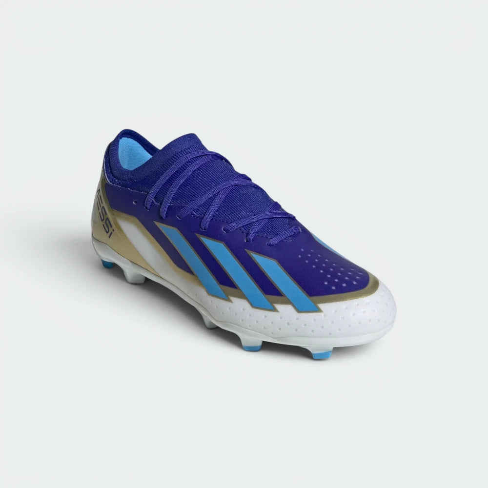 Emphasising the low-profile aerodynamic silhouette and the professional "Blue Burst" colour gradients.
