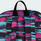 Focuses on the padded back panel and the professional webbing grab handle.