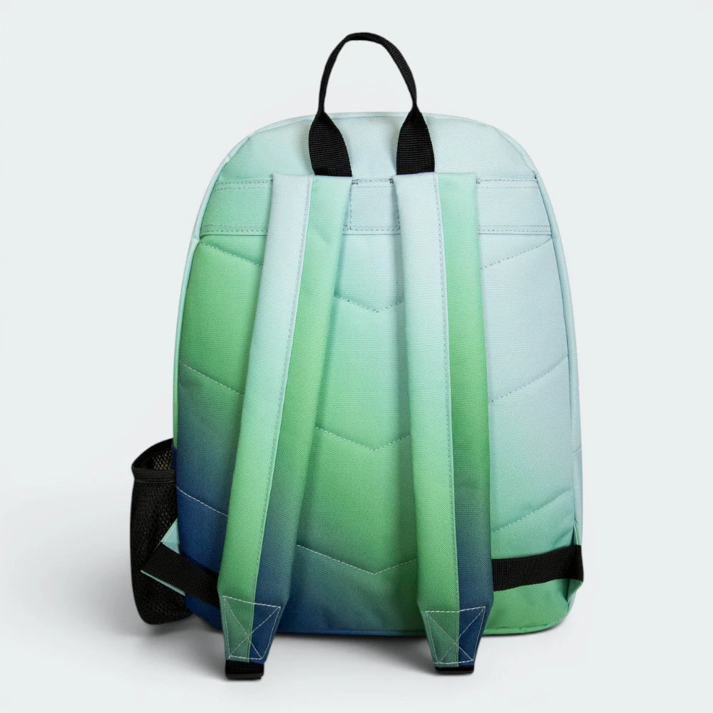Hype Unisex Navy/Green Fade Backpack ZSLR-098 Secondary image