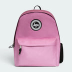 Focuses on the locked-in zip closure and the professional embroidered HYPE. crest against the muted fade.