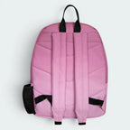 Emphasising the locked-in padded straps and the professional depth of the tonal pink transition.
