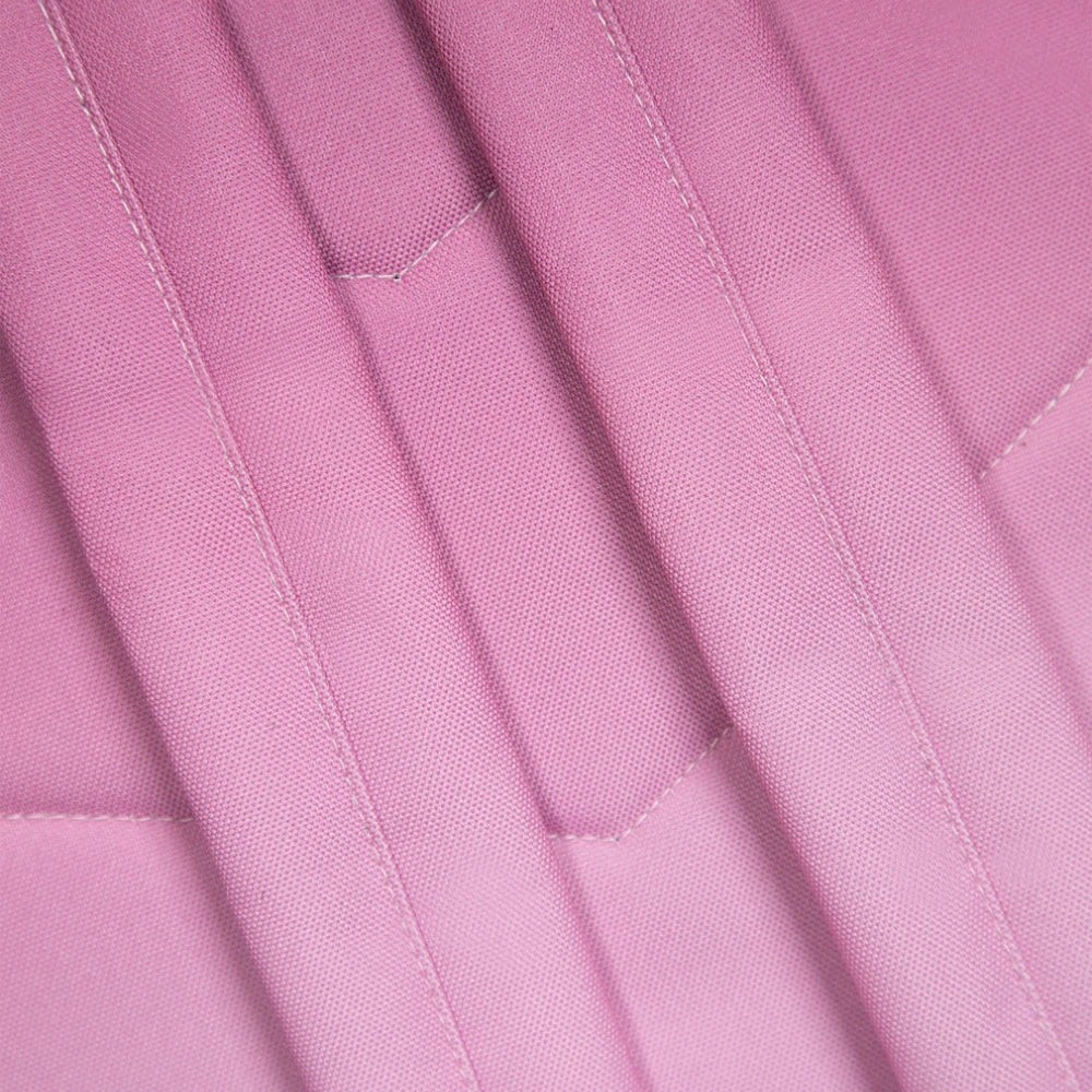 Showing the foam filled cushion straps and stitching.