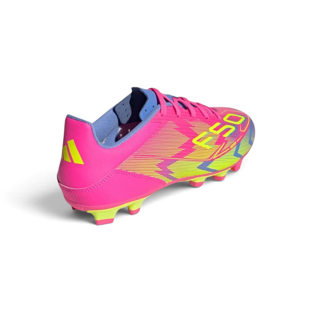 Focuses on the contoured shape of the ankle collar, highlighting the structured Blue Fusion heel cup designed to stabilize the rearfoot.