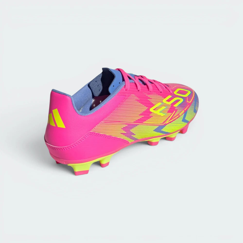 Focuses on the contoured shape of the ankle collar, highlighting the structured Blue Fusion heel cup designed to stabilize the rearfoot.