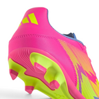 Highlights the "unreal" clean interface where the synthetic upper framework bonds directly to the versatile multi-terrain outsole base.