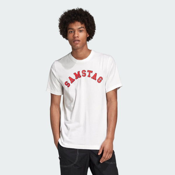 Adidas Samstag Graphic T-Shirt Men's GD5695 White S