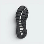 Displays the technical rugged lugs designed for unreal winter traction.