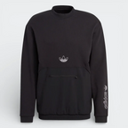 www.tradesports.co.uk Adidas Originals Men's SPRT Archive Black Crew Sweatshirt GN2464
